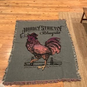 San Francisco Hardly strictly bluegrass festival blanket